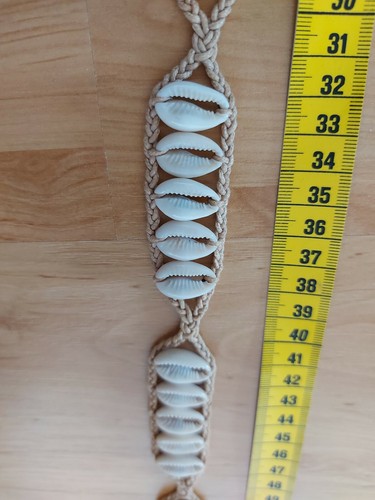 Cintura conchiglia beige - conchiglia,