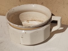 ANTICO PITALE - VASO DA NOTTE CERAMICA RICHARD GINORI 1930 CIRCA SEGNI DI USURA