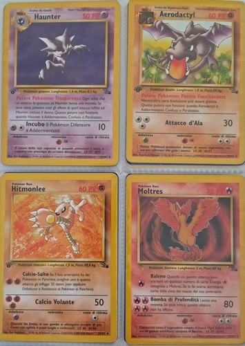 Lotto carte pokémon vintage - pokémon,