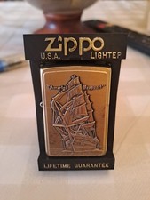ZIPPO LIGHTER AMERIGO VESPUCCI Dorato 2005 