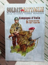 SOLDATI & BATTAGLIE SECONDA GUERRA MONDIALE N.  5 CAMPAGNA D'ITALIA  1943 WW2