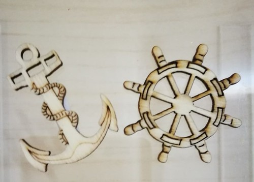 Ancora timone legno - ancora,