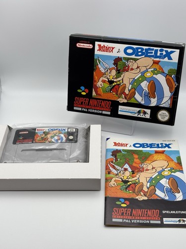 Super nintendo gioco - super, asterix