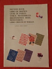  Libro modelli per macchina per maglieria Knitmaster - modello 360/260