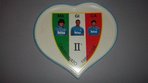 Piatto secondo scudetto napoli - piatto,