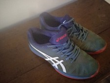 Asics Solution speed FF Clay Blue CoastWhite Tennis 42.5 Usate