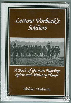 Lettow vorbeck soldiers wwi - lettow-vorbeck's, (wwi