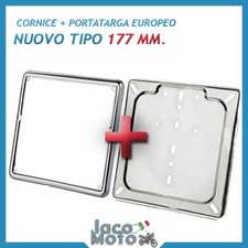 CORNICE + PORTATARGA EUROPEO