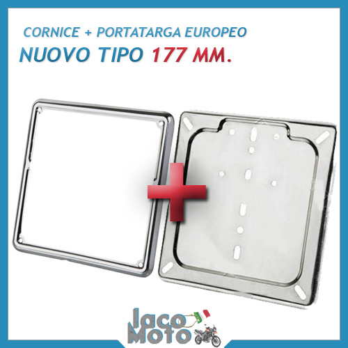 Cornice portatarga europeo - portatarga,