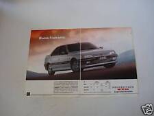 advertising Pubblicità 1989 PEUGEOT 405 Mi 16 X4