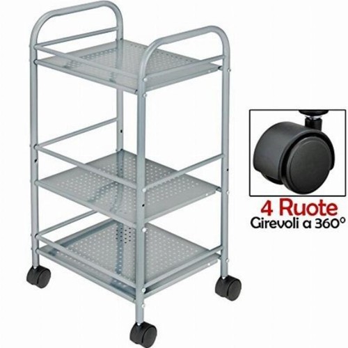 Carrello portaoggetti acciaio - carrello,