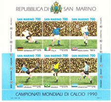 1990 Foglietto San Marino