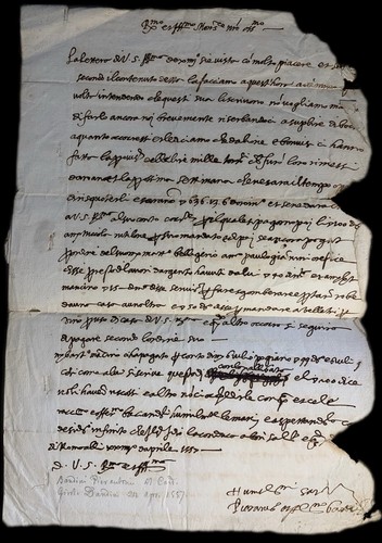 Pierantonio bandini lettera - bandini,