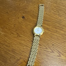 Seiko Gold Tone Quartz Analog