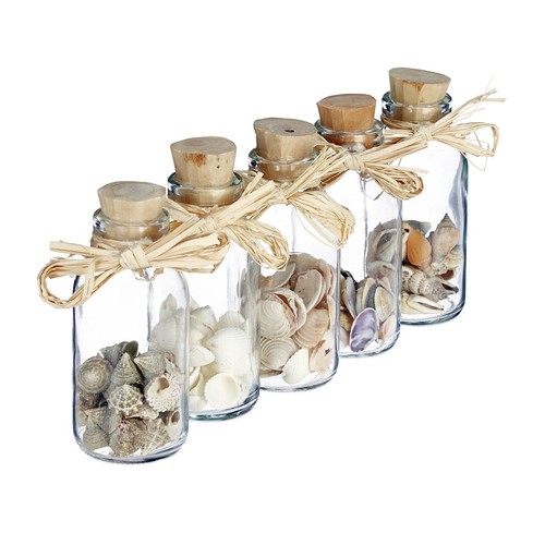 Conchiglie deco barattoli - conchiglie,