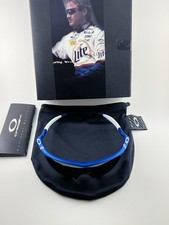 Oakley Pro M Frame Rusty Wallace blu elettrico nero iridio ibrido NASCAR NUOVO