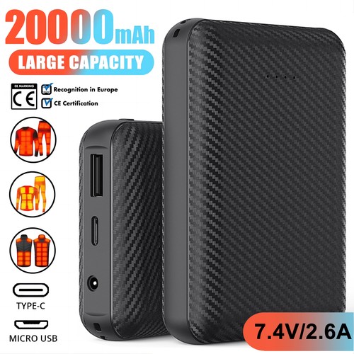 20000mah gilet riscaldante - 20000mah,