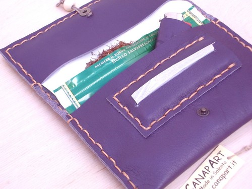 Portatabacco vera pelle - portatabacco,