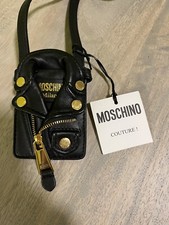 Collana in pelle Moschino