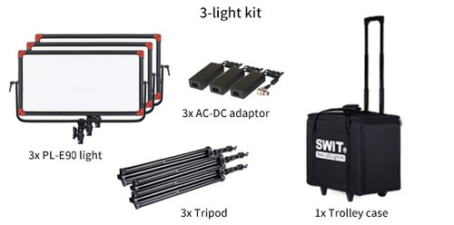 Swit e90d 3kit fari - fari, led