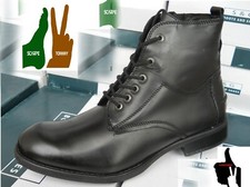 STIVALI UOMO ANFIBI pelle moto