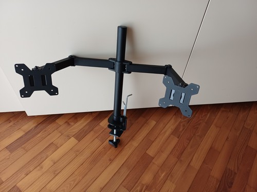Doppio supporto per monitor - supporto,