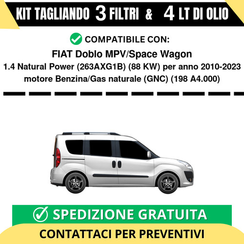 Tagliando per fiat doblo - tagliando,