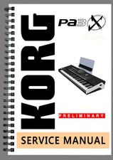 Korg pa3x service manual - korg,