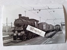 Fotografia Deposito locomotive di Novara  Locomotiva a vapore FS Gr640.101 