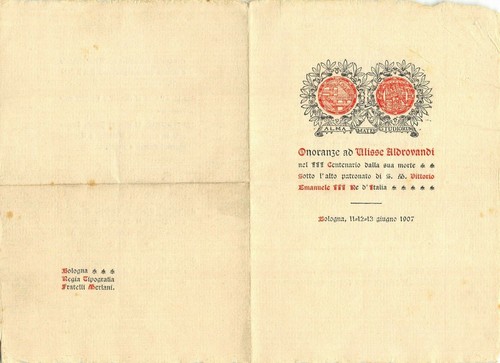 101 bologna 1907 piego col - 1907,,