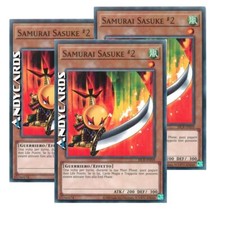 3x SAMURAI SASUKE #2 (Sasuke Samurai #2) Comune • DCR IT059 • Unl 2023 • Yugioh!