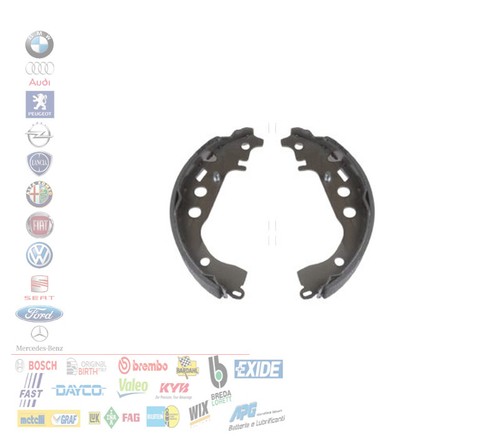 Kit ganasce freno posteriore - kit,