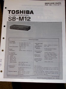 Amplificatore stereo toshiba - amplificatore,