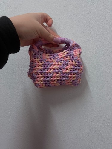 Borsa uncinetto fatta mano - uncinetto,