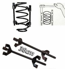 COMPRESSORE MOLLE SMONTAGGIO AMMORTIZZATORI 38 CM 380MM SMONTA COMPRIMI DOPPIO