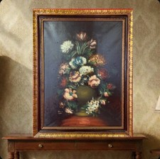 quadro dipinto a olio su tela