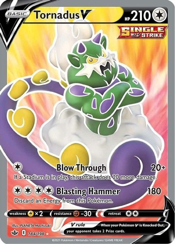 Tornadus 184 198 pokemon - 184/198,