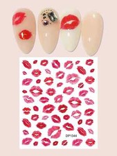 Adesivi Nail Art - Labbra Lady