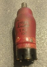 EK2 VALVOLA TUBE PHILIPS ITALIA TEK2 6E8 MEK2 CV1426 VEK2 RADIO EPOCA VINTAGE