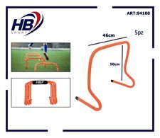 Set 5 Ostacoli Sport Allenamento Calcio Velocità Agilità Football 50cm dfh