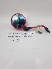 Specchio retrovisore rosso