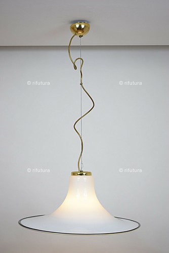 Lampadario campana vetro - lampadario,