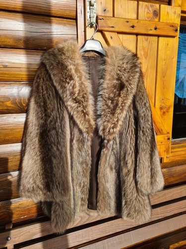 Vera pelliccia volpe argentata - volpe,