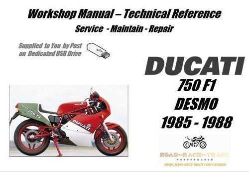 Ducati 750 desmo manuale - ducati, f1