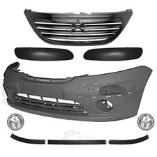 Set Paraurti Anteriore Primer+Nebbia+Accessori per Citroen C3 Anno Fab. 02-05