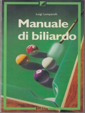MANUALE DI BILIARDO LAMPARELLI LUIGI MEB 1988 