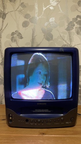 Samsung 14b7 crt tv vhs - samsung, ti-14b7