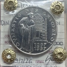 MONETA MONACO 100 FRANCHI 1997