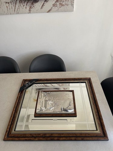 Quadro rilievo specchio - su,