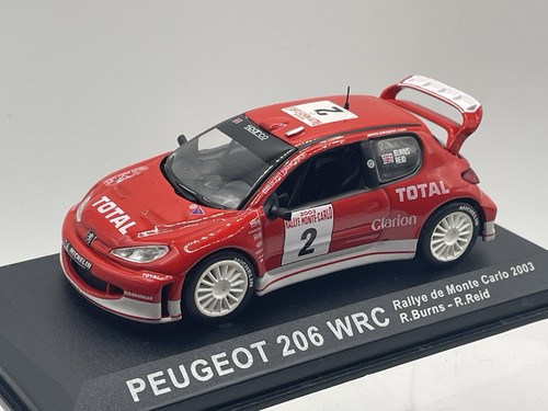 Peugeot 206 wrc monte - 1/43,
